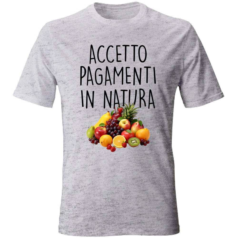 T-Shirt Unisex In natura - Scritte Divertenti - Chiara