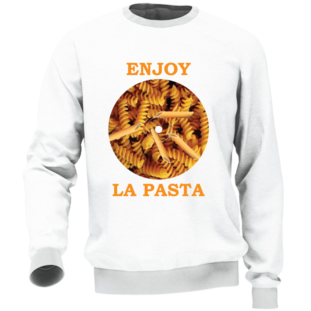 Felpa Unisex Enjoy La Pasta