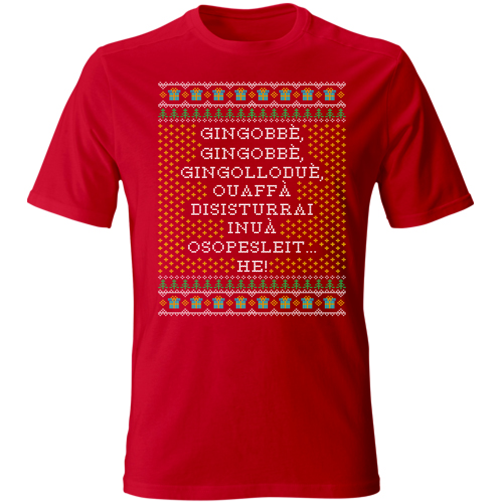 T-Shirt Unisex Gingobbè Ugly Christmas