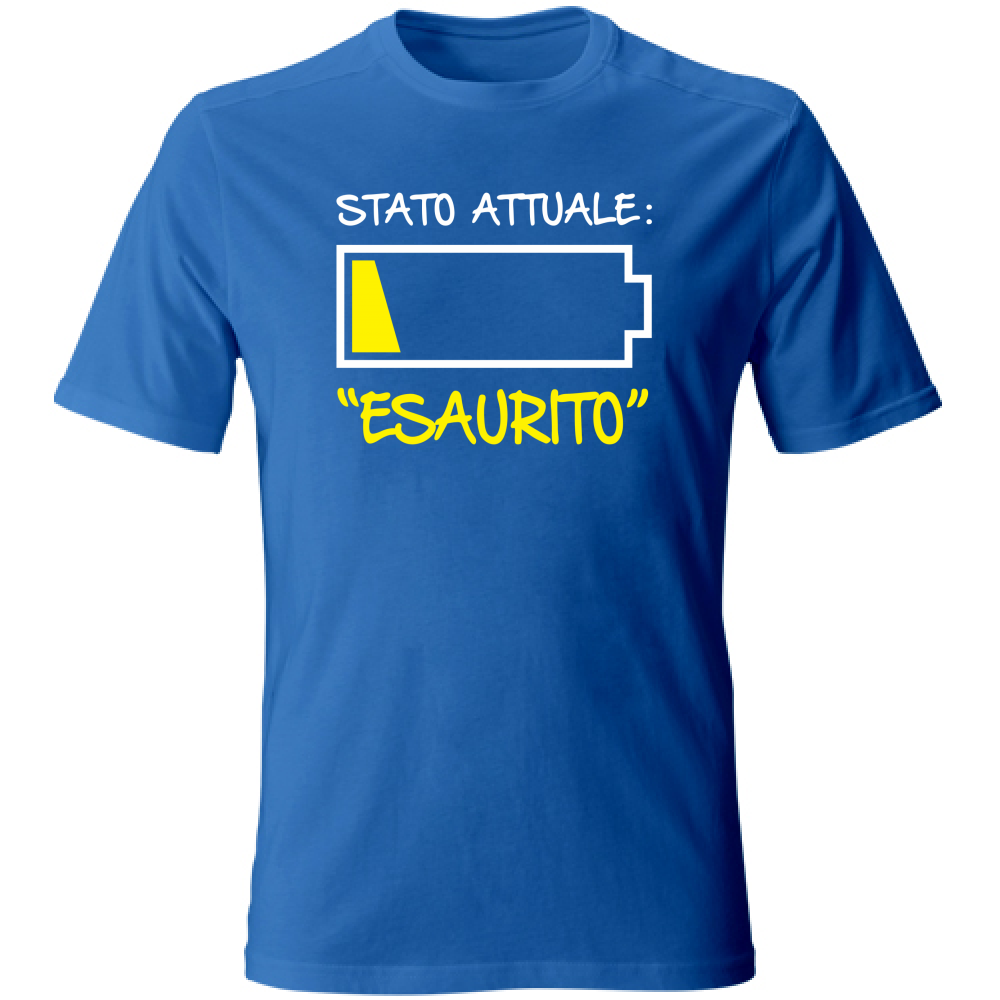 T-Shirt Unisex Large Stato attuale: Esaurito - Scritte Divertenti