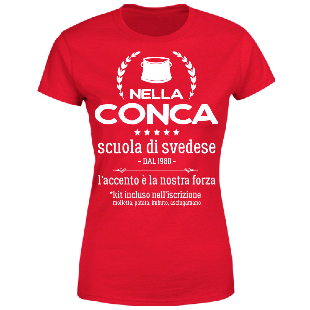 T-Shirt Donna Nella Conca