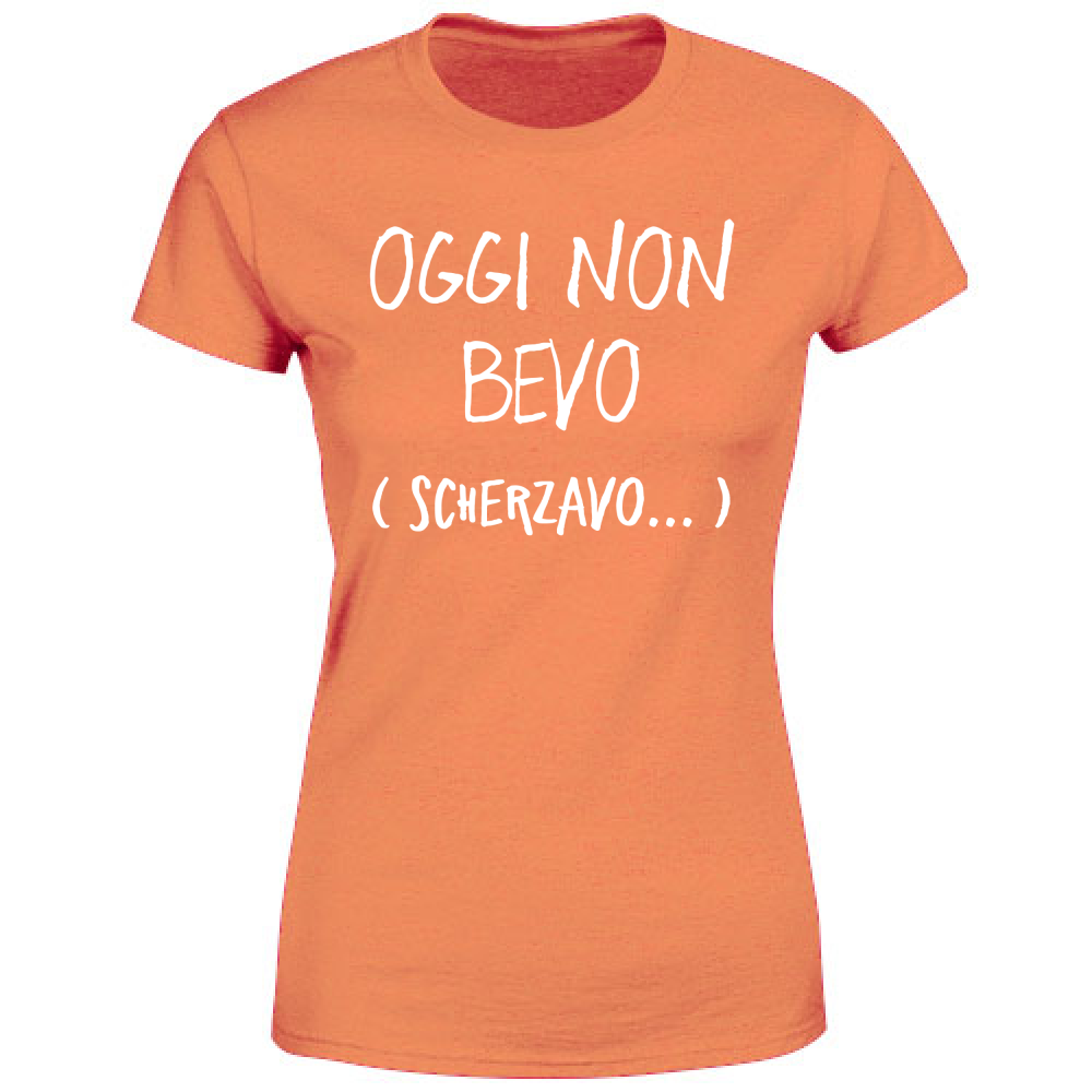 T-Shirt Donna Scherzavo - Scritte Divertenti