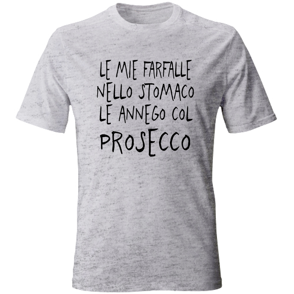 T-Shirt Unisex Le mie farfalle - Scritte Divertenti - Chiara