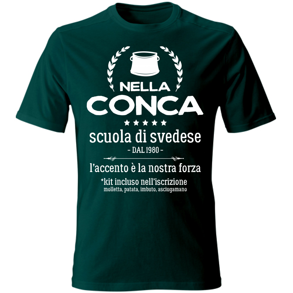 T-Shirt Unisex Nella Conca