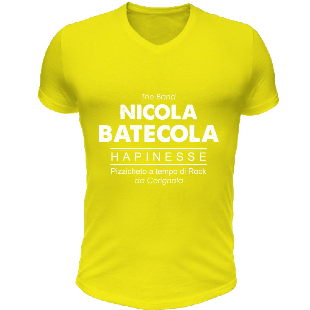 T-Shirt Unisex Scollo V Hapinesse