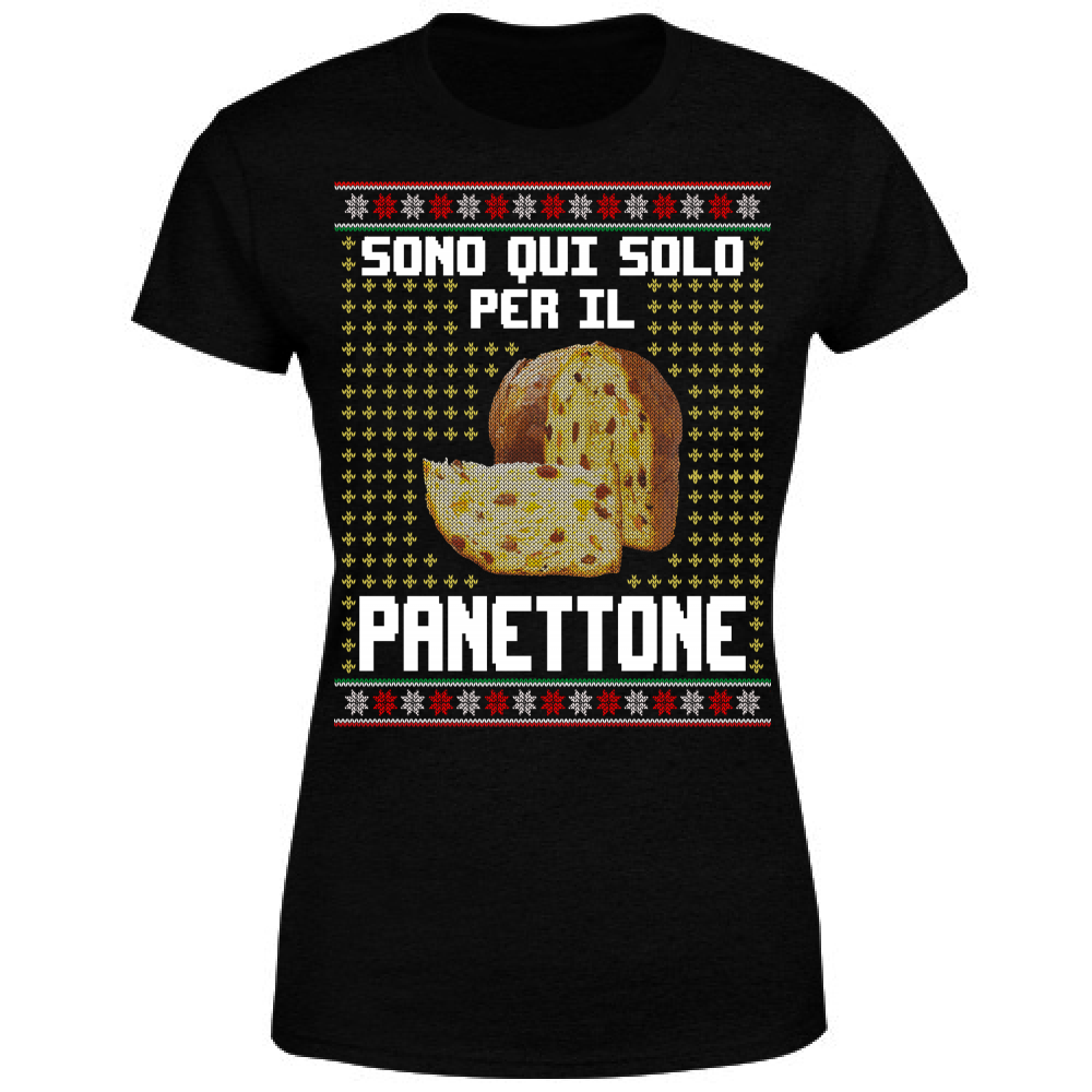 T-Shirt Donna Solo per il Panettone