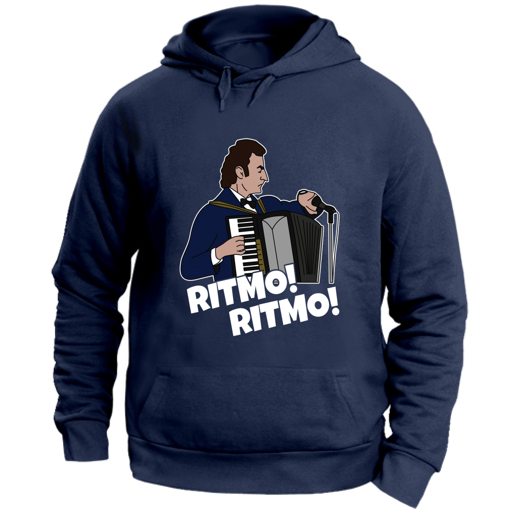 Felpa Unisex con Cappuccio Ritmo Ritmo
