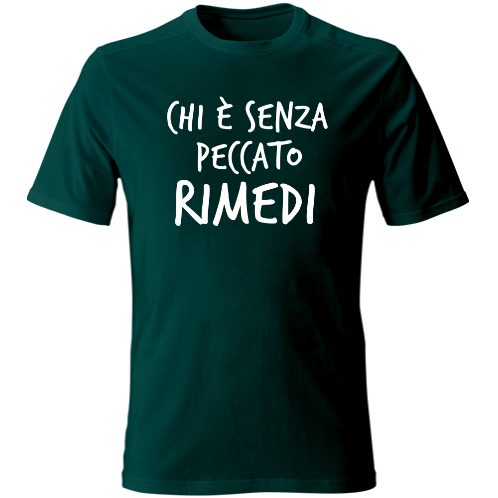 T-Shirt Unisex Peccato - Scritte Divertenti