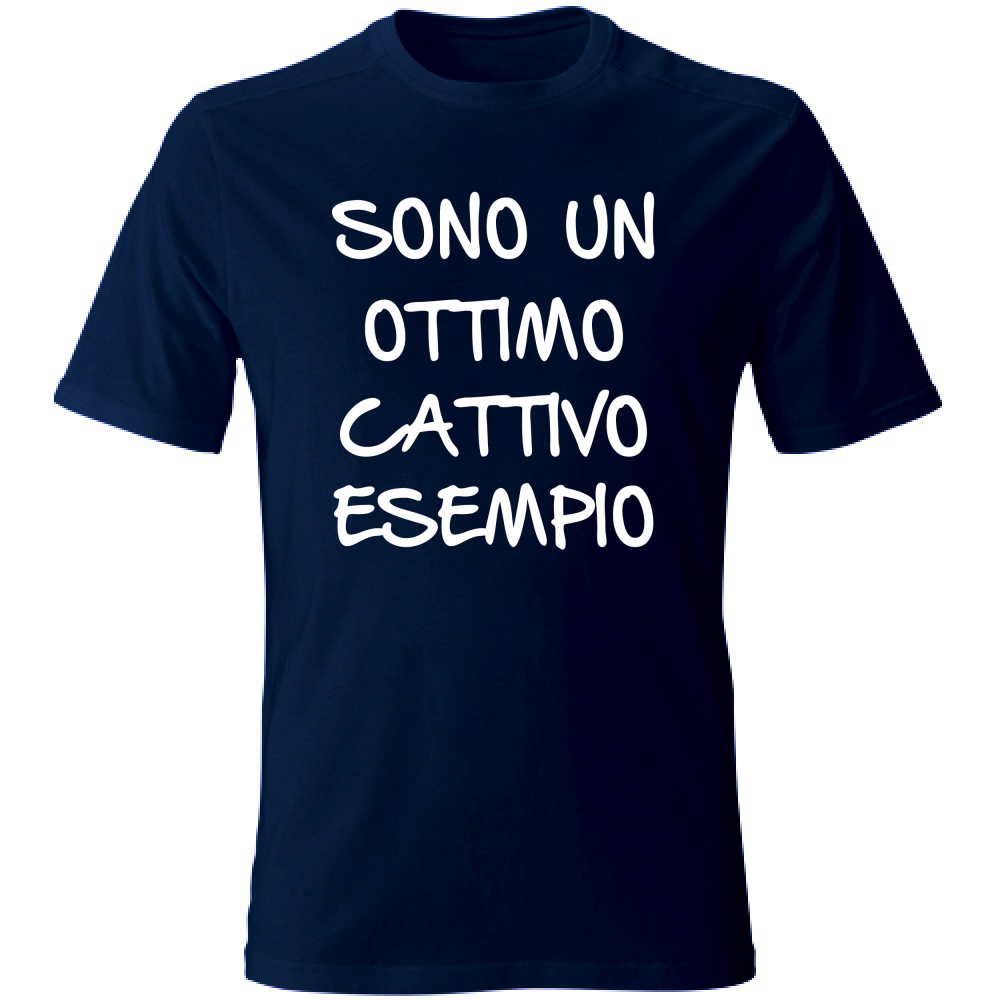 T-Shirt Unisex Esempio - Scritte Divertenti