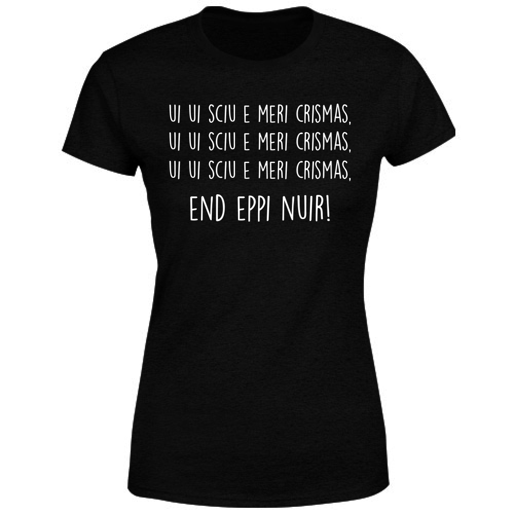 T-Shirt Donna Meri Crismas