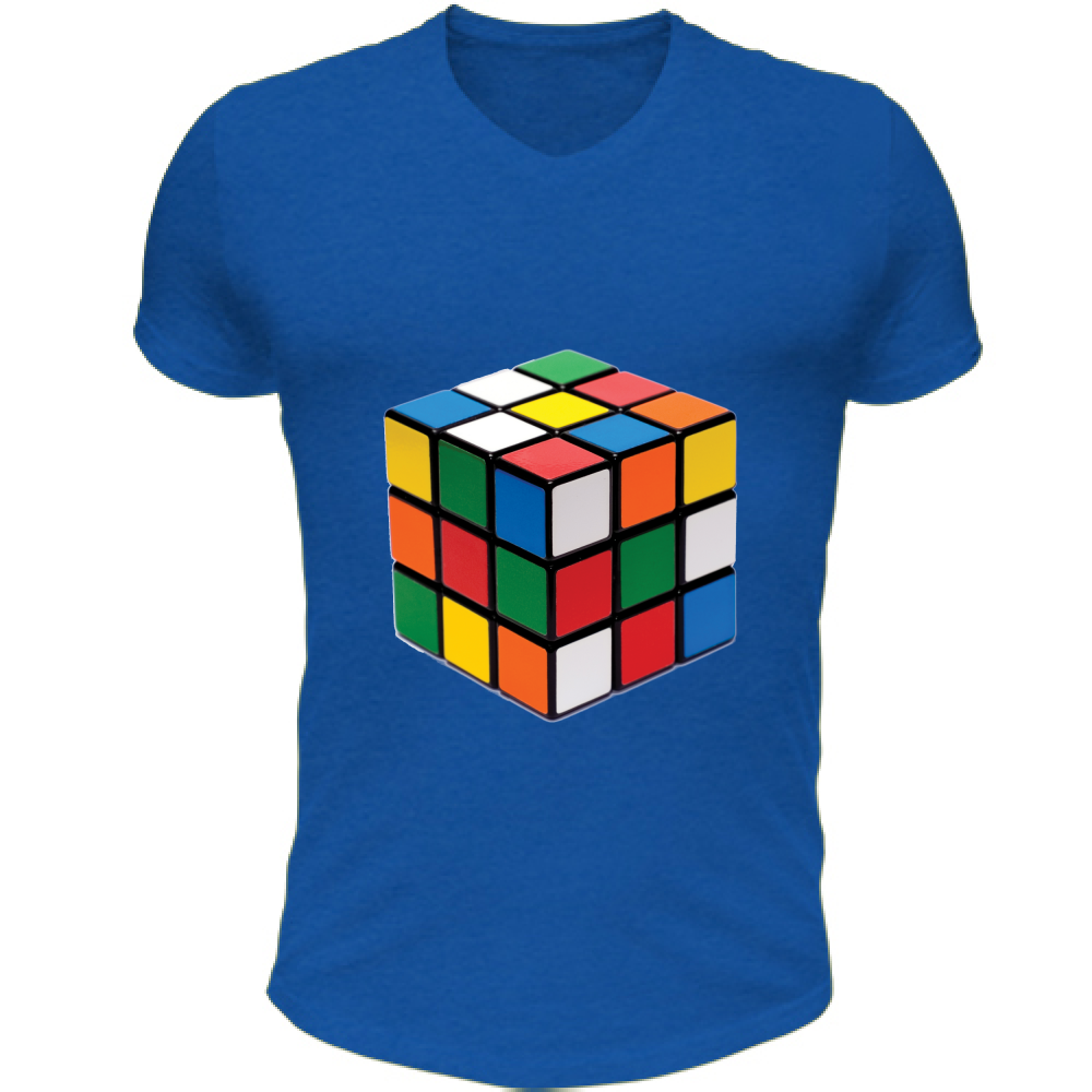 T-Shirt Unisex Scollo V Rubik t-shirt