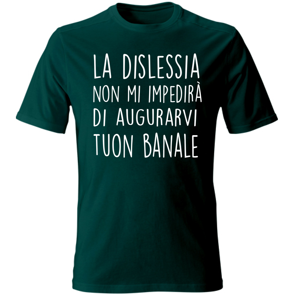 T-Shirt Bambino Tuon Banale - Scritte Divertenti