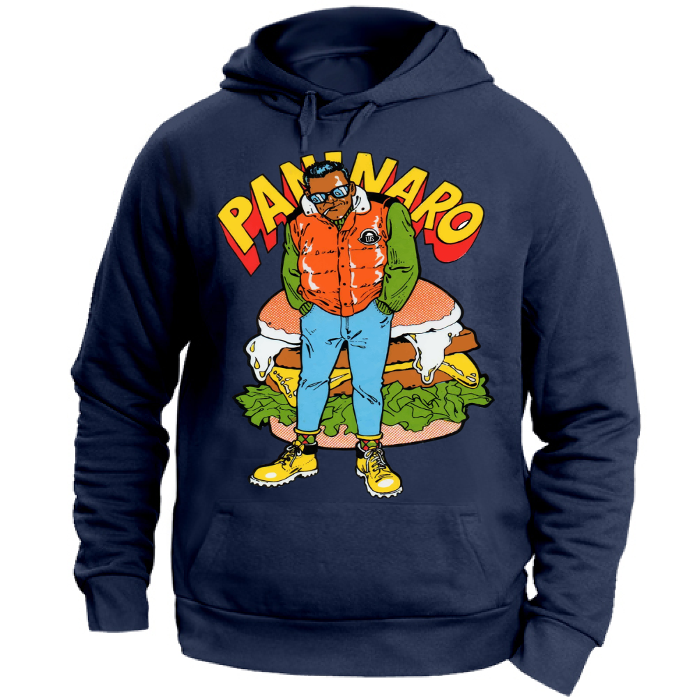 Felpa Unisex con Cappuccio Paninaro