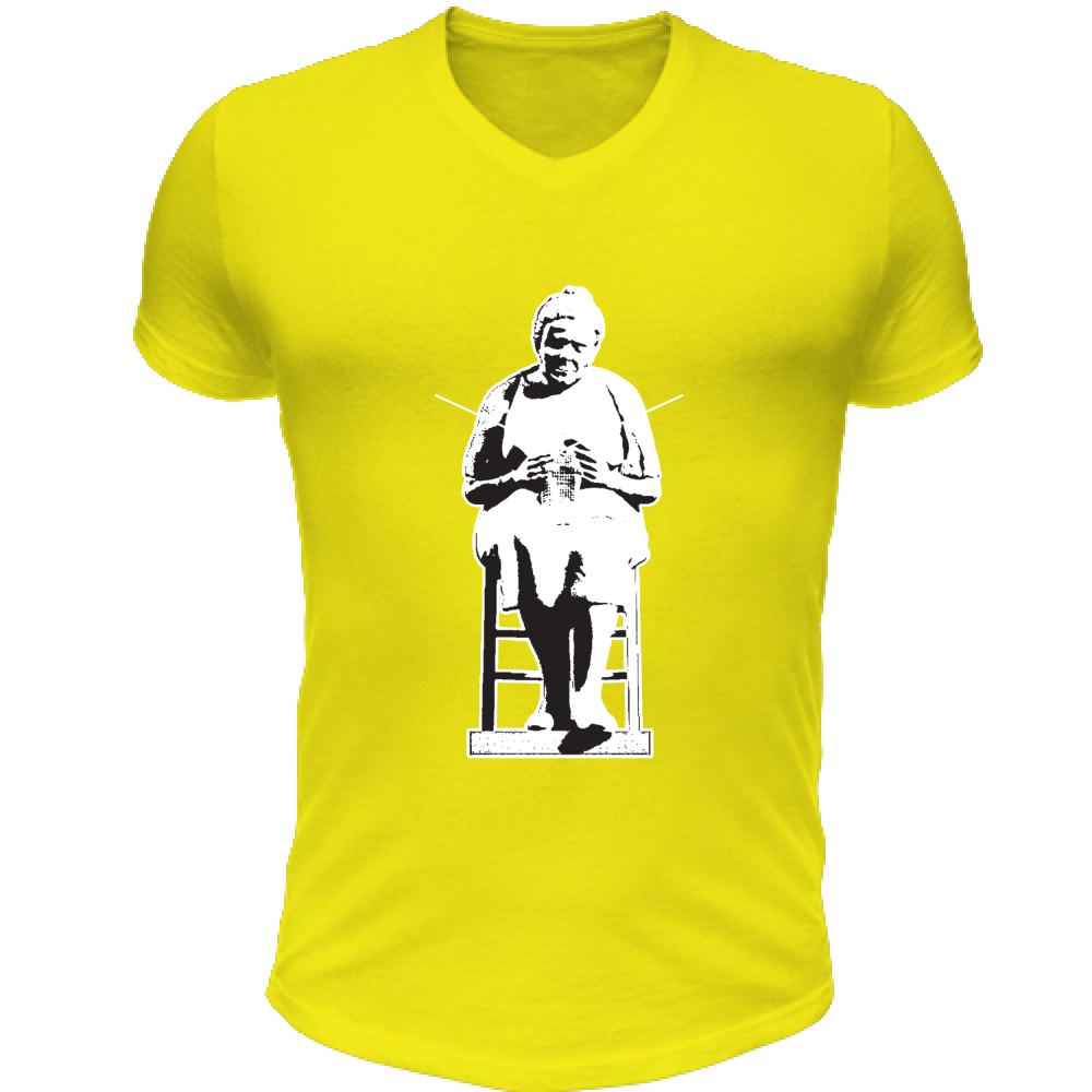 T-Shirt Unisex Scollo V La madre di Catellani