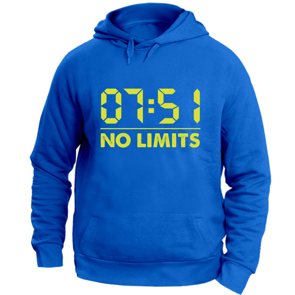 Felpa Unisex con Cappuccio 7:51 no limits