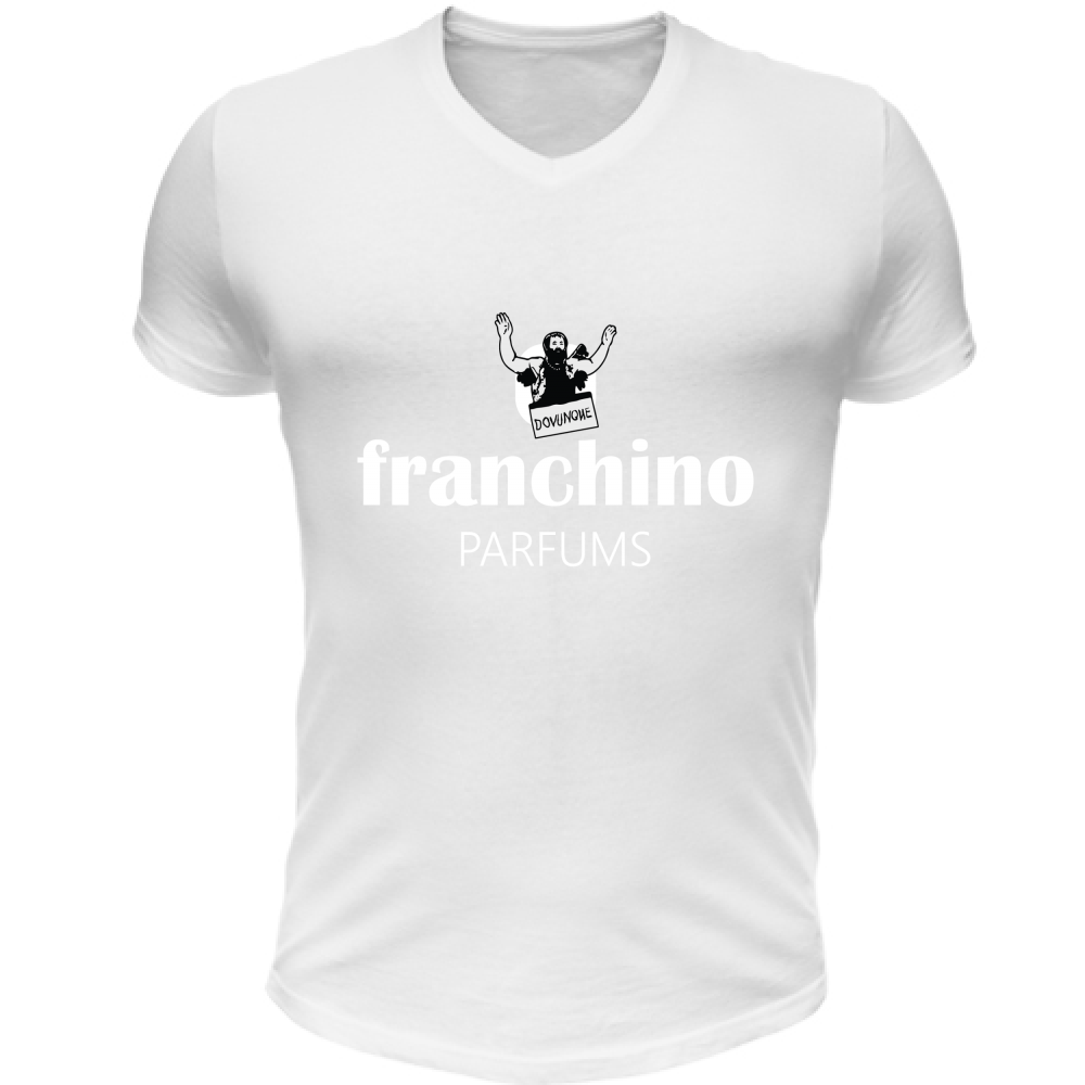 T-Shirt Unisex Scollo V Franchino Parfums