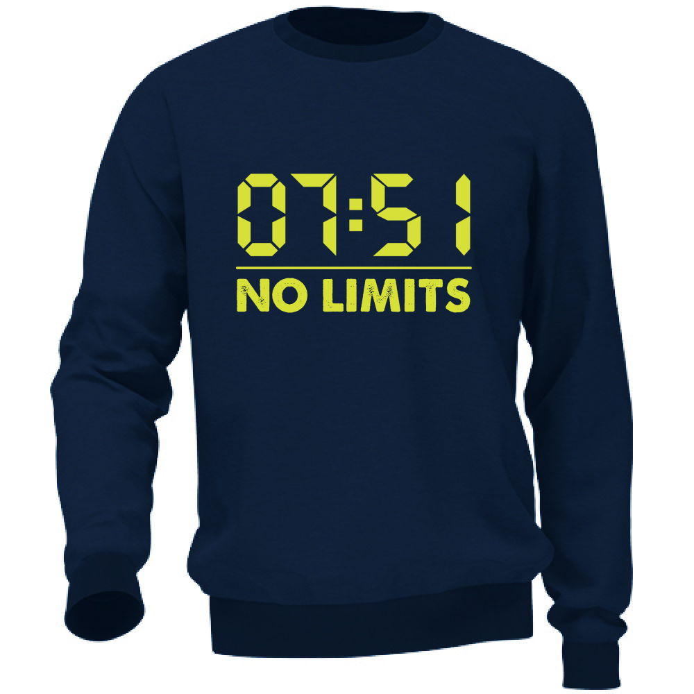 Felpa Unisex 7:51 no limits