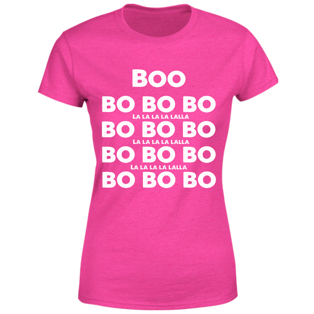 T-Shirt Donna Maglietta Bo bo bo