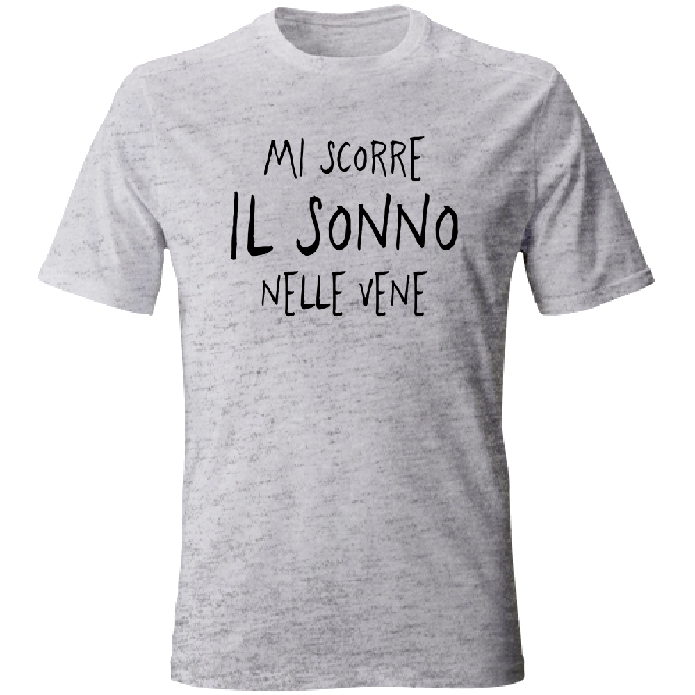 T-Shirt Unisex Nelle vene - Scritte Divertenti - Chiara