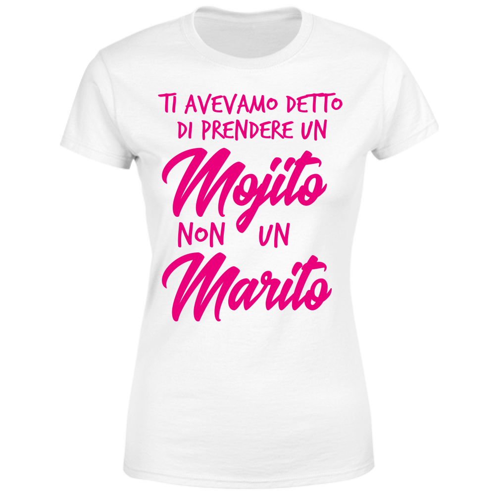 T-Shirt Donna Maglietta - Addio al Nubilato - Mojito - chiara