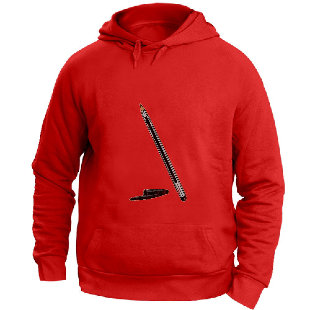 Felpa Unisex con Cappuccio Penna