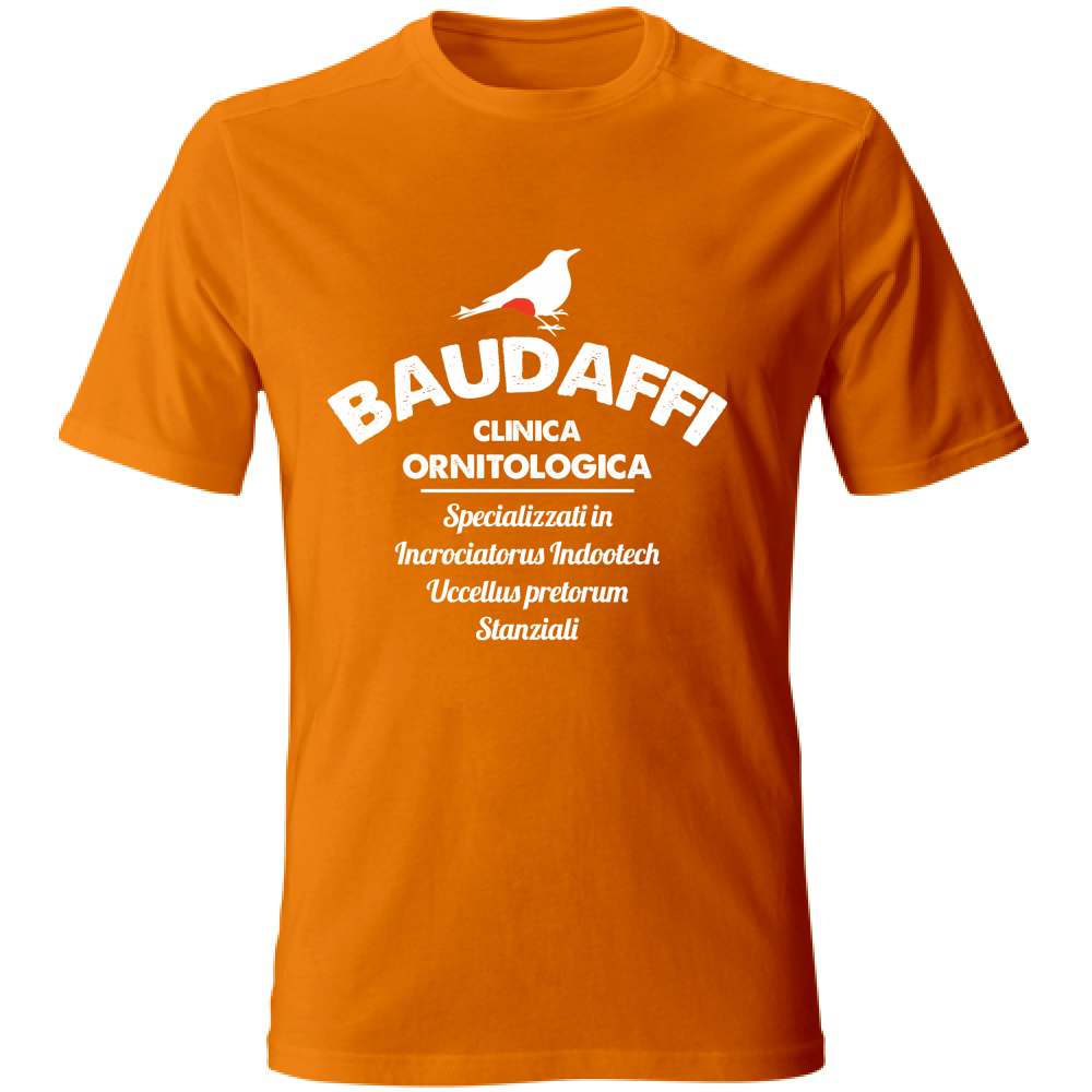 T-Shirt Unisex Baudaffi Clinica Ornitologica