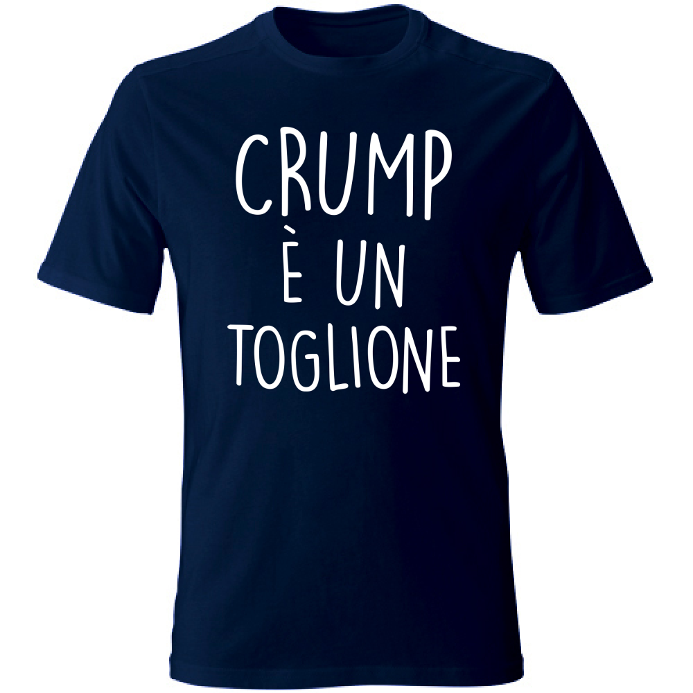 T-Shirt Unisex Crump Toglione - Scritte Divertenti