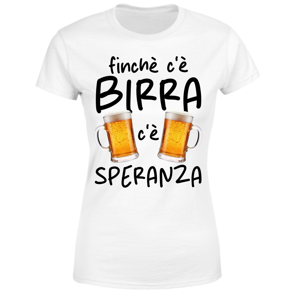 T-Shirt Donna Speranza - Scritte Divertenti - Chiara