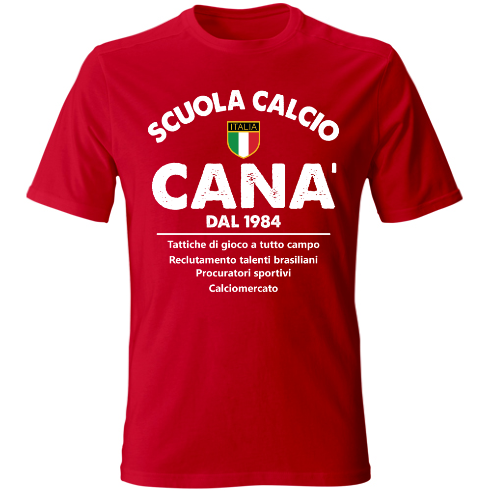 T-Shirt Unisex Canà scuola calcio