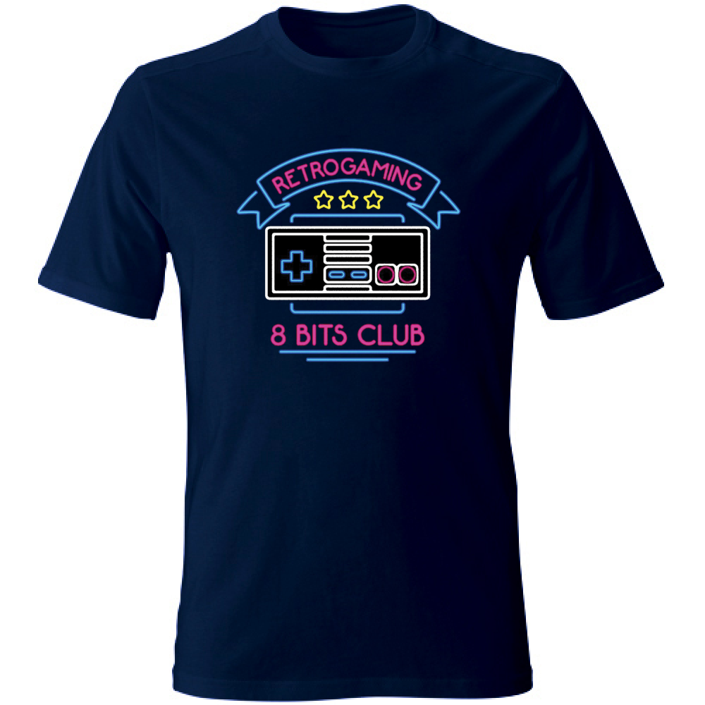 T-Shirt Unisex Large Retro Gaming