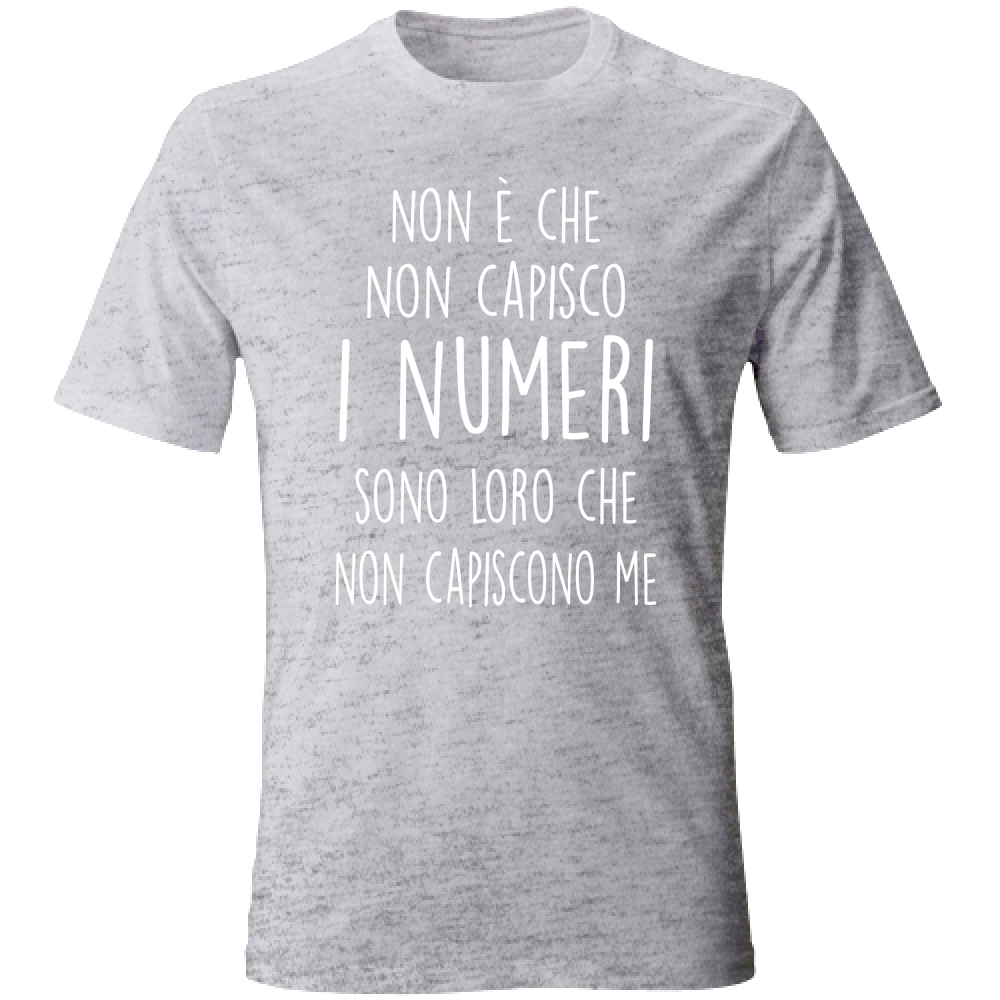 T-Shirt Unisex Non capiscono me - Scritte Divertenti