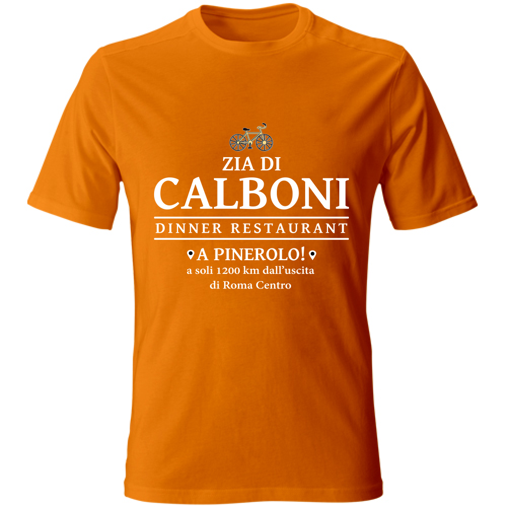 T-Shirt Unisex Zia di Calboni Restaurant