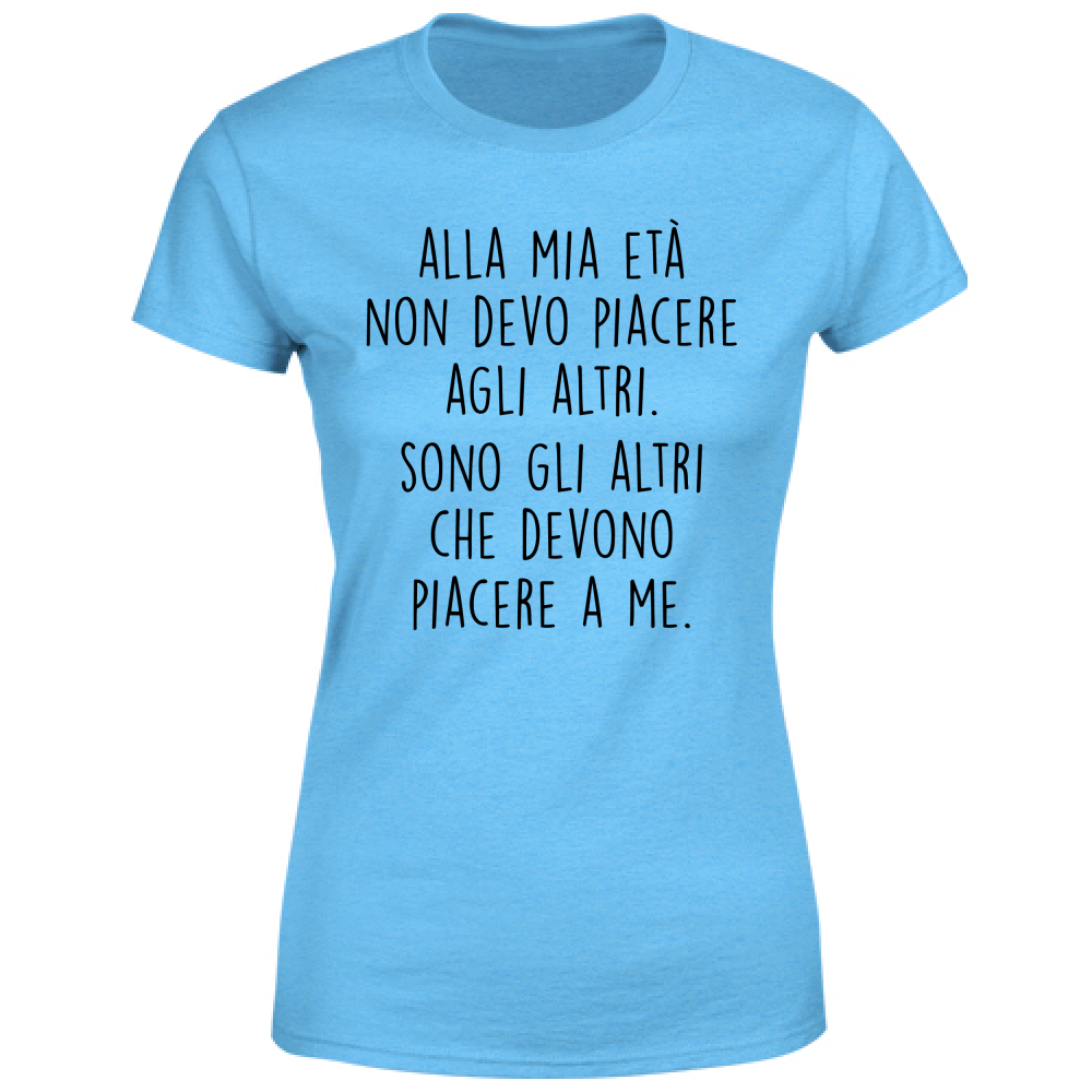 T-Shirt Donna Piacere - Scritte Divertenti - Chiara