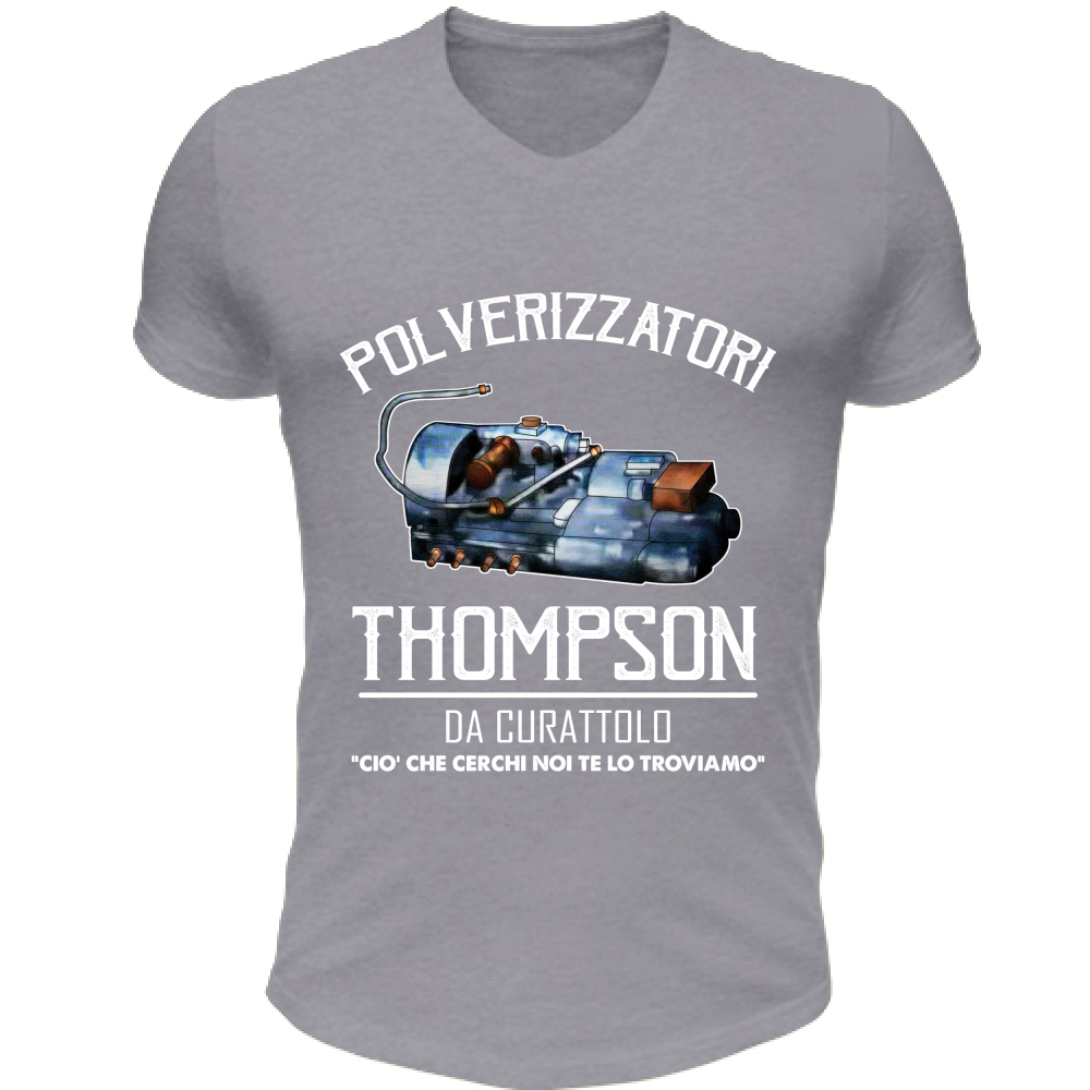 T-Shirt Unisex Scollo V Polverizzatori Thompson