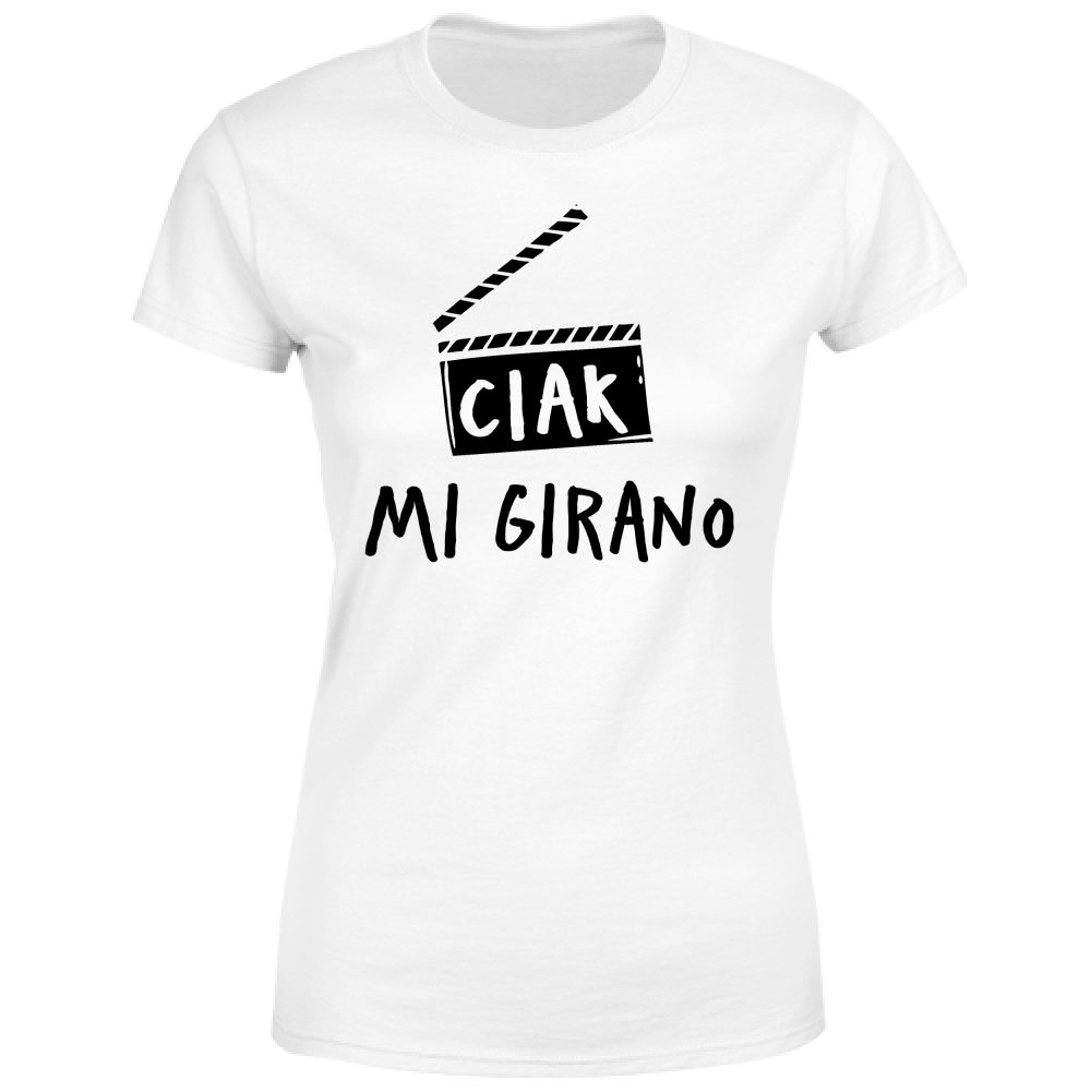 T-Shirt Donna Ciak - Scritte Divertenti - Chiara