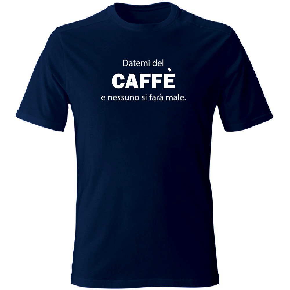 T-Shirt Unisex Large Datemi del caffè