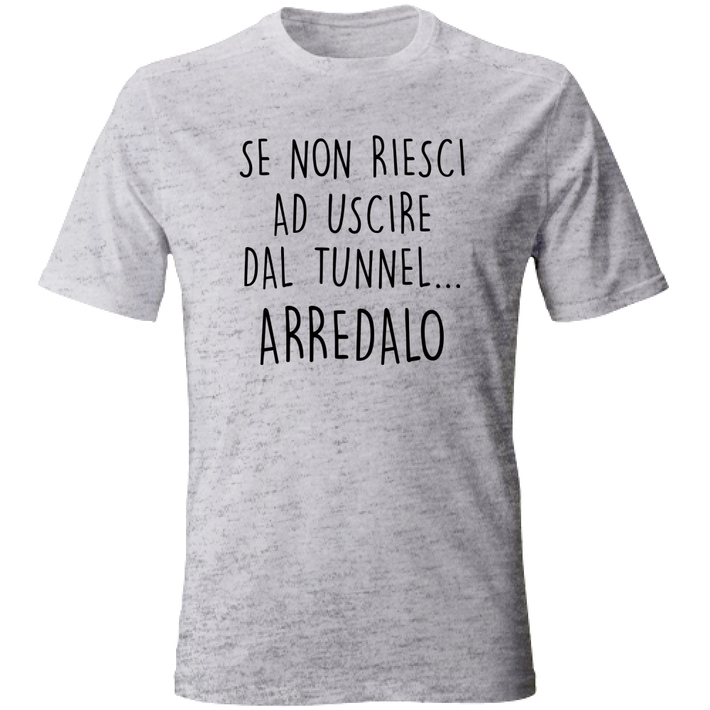 T-Shirt Unisex Tunnel - Scritte Divertenti - Chiara