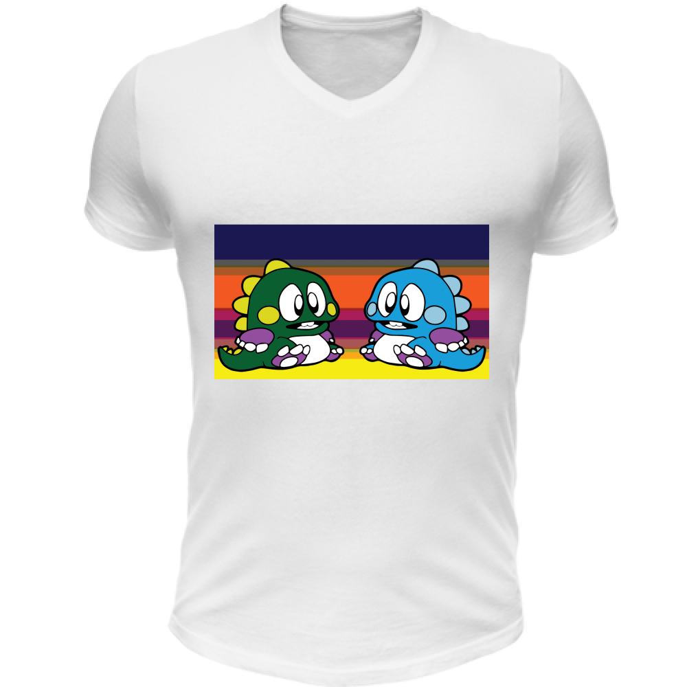 T-Shirt Unisex Scollo V Bubble