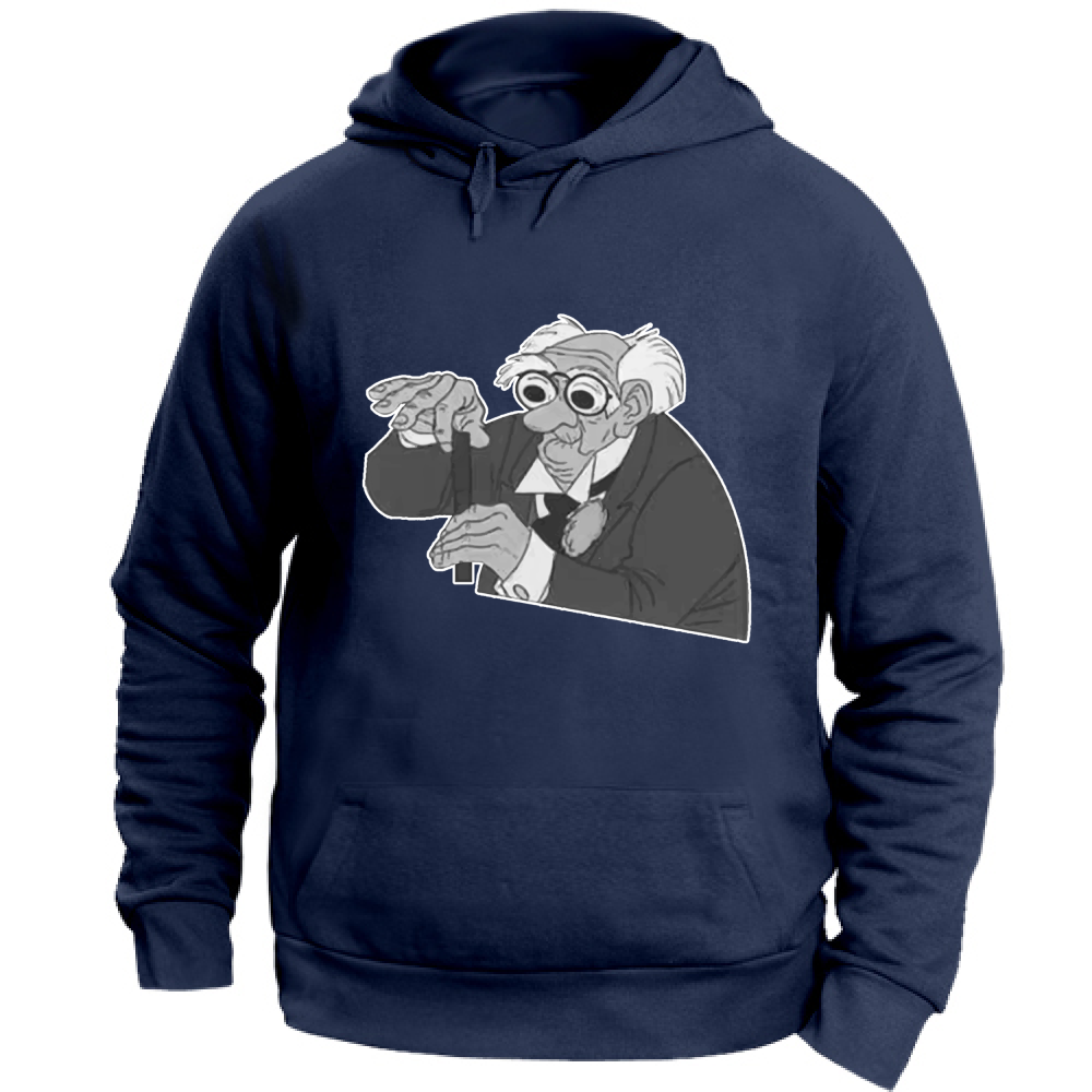 Felpa Unisex con Cappuccio Maglietta George