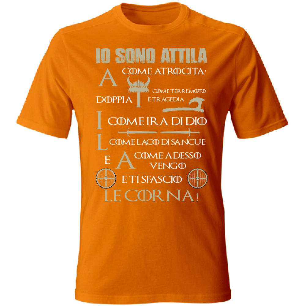 T-Shirt Unisex Sono Attila