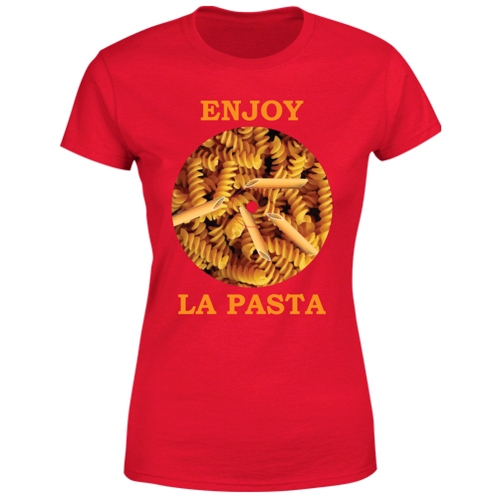 T-Shirt Donna Enjoy La Pasta