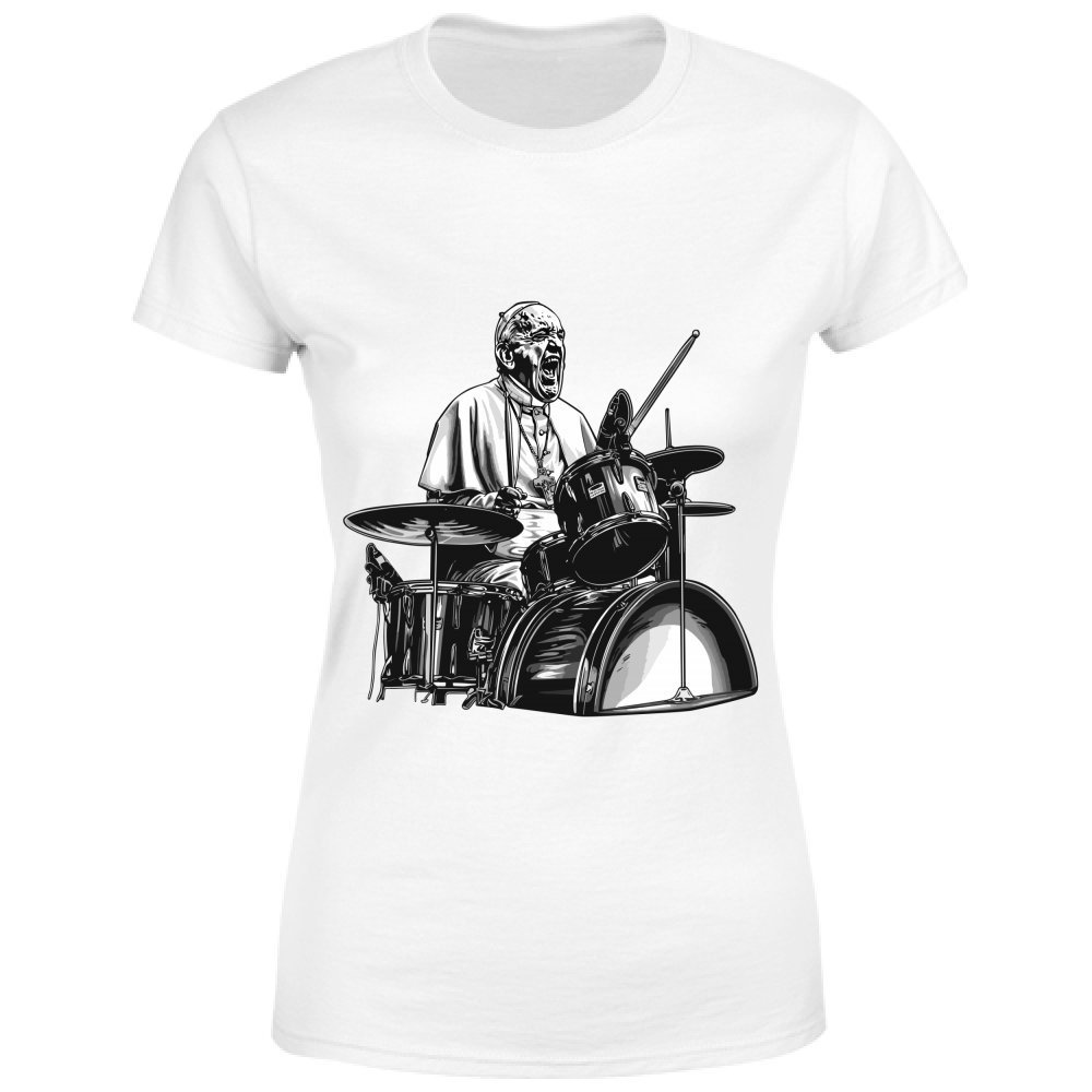 T-Shirt Donna Papa Drummer