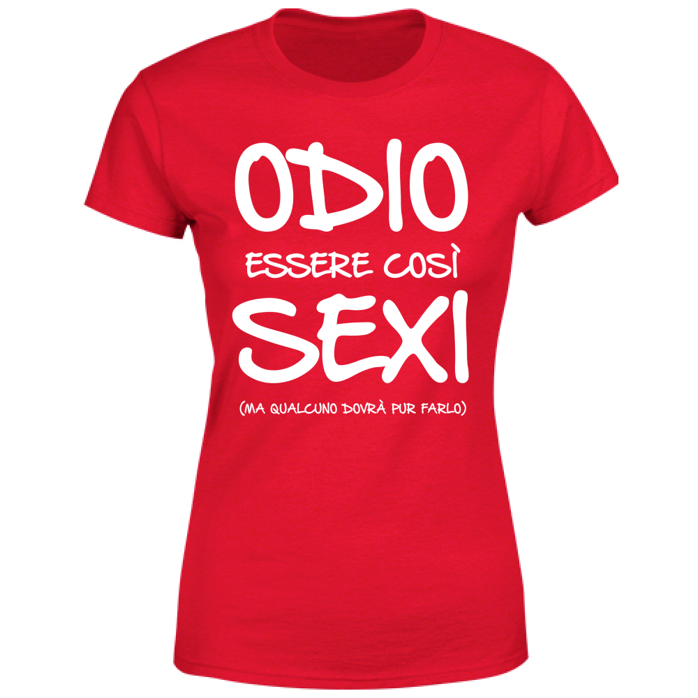 T-Shirt Donna Essere Sexy - Scritte Divertenti