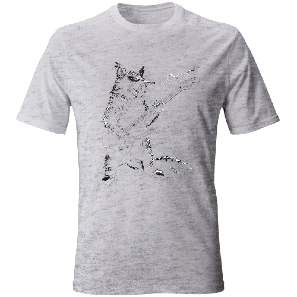 T-Shirt Unisex Rocker Cat