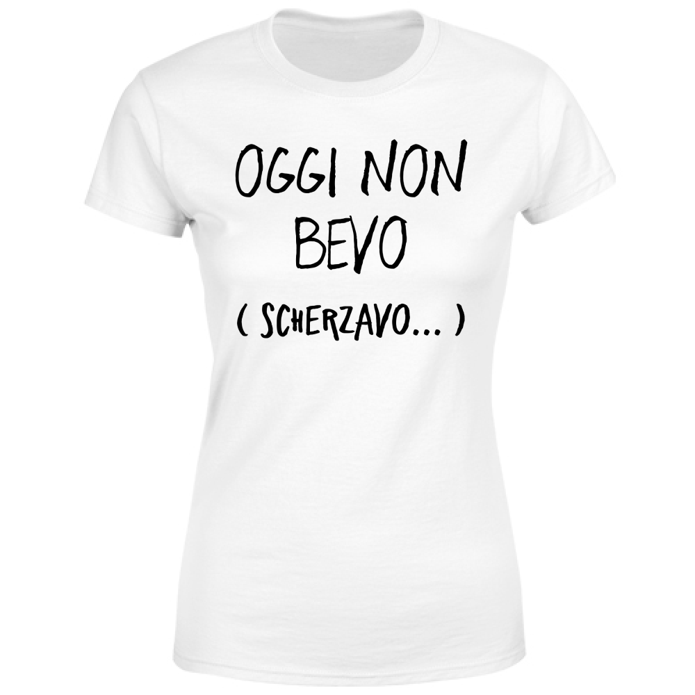 T-Shirt Donna Scherzavo - Scritte Divertenti - Chiara