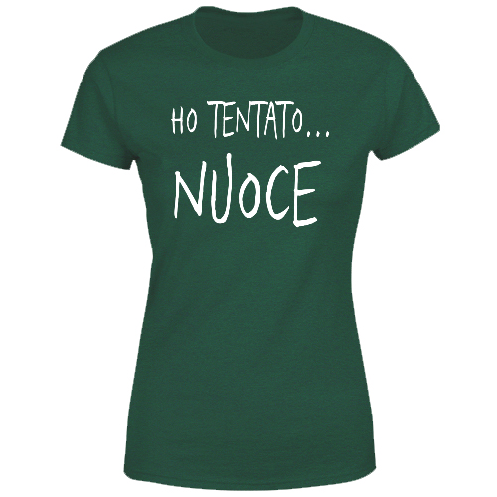 T-Shirt Donna Ho tentato - Scritte Divertenti