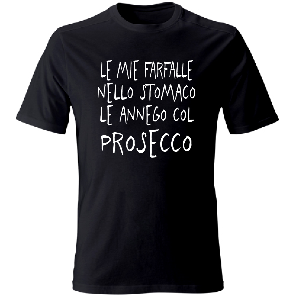 T-Shirt Unisex Le mie farfalle - Scritte Divertenti