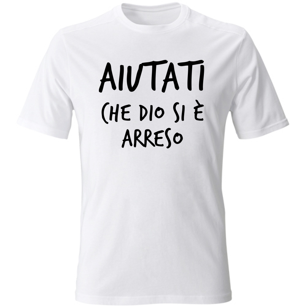 T-Shirt Unisex Arreso - Scritte Divertenti - Chiara