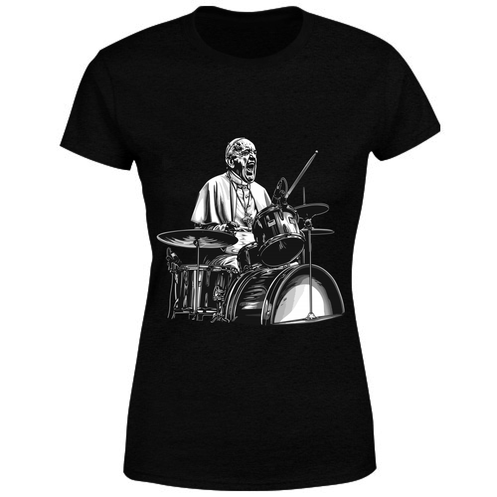 T-Shirt Donna Papa Drummer