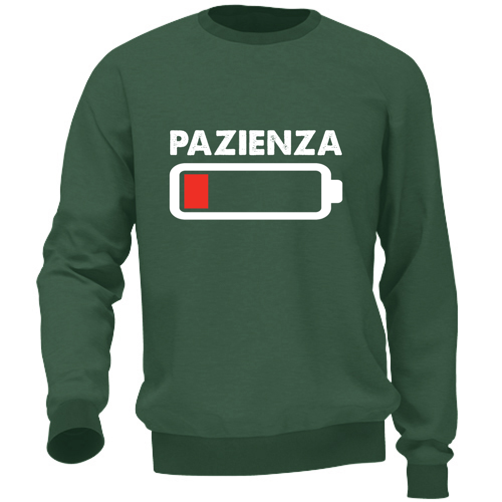 Felpa Unisex Pazienza